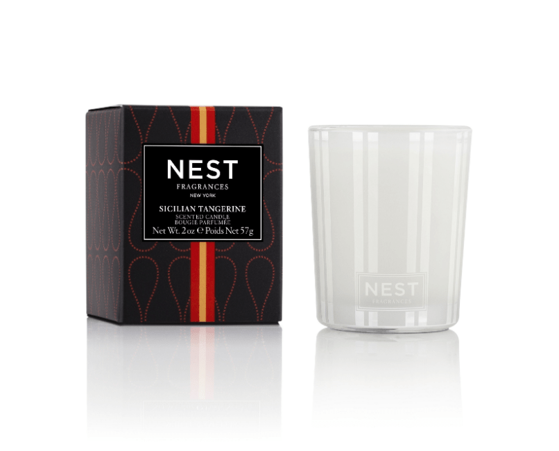 Sicilian Tangerine Votive Candle by Nest | Fig Linens 