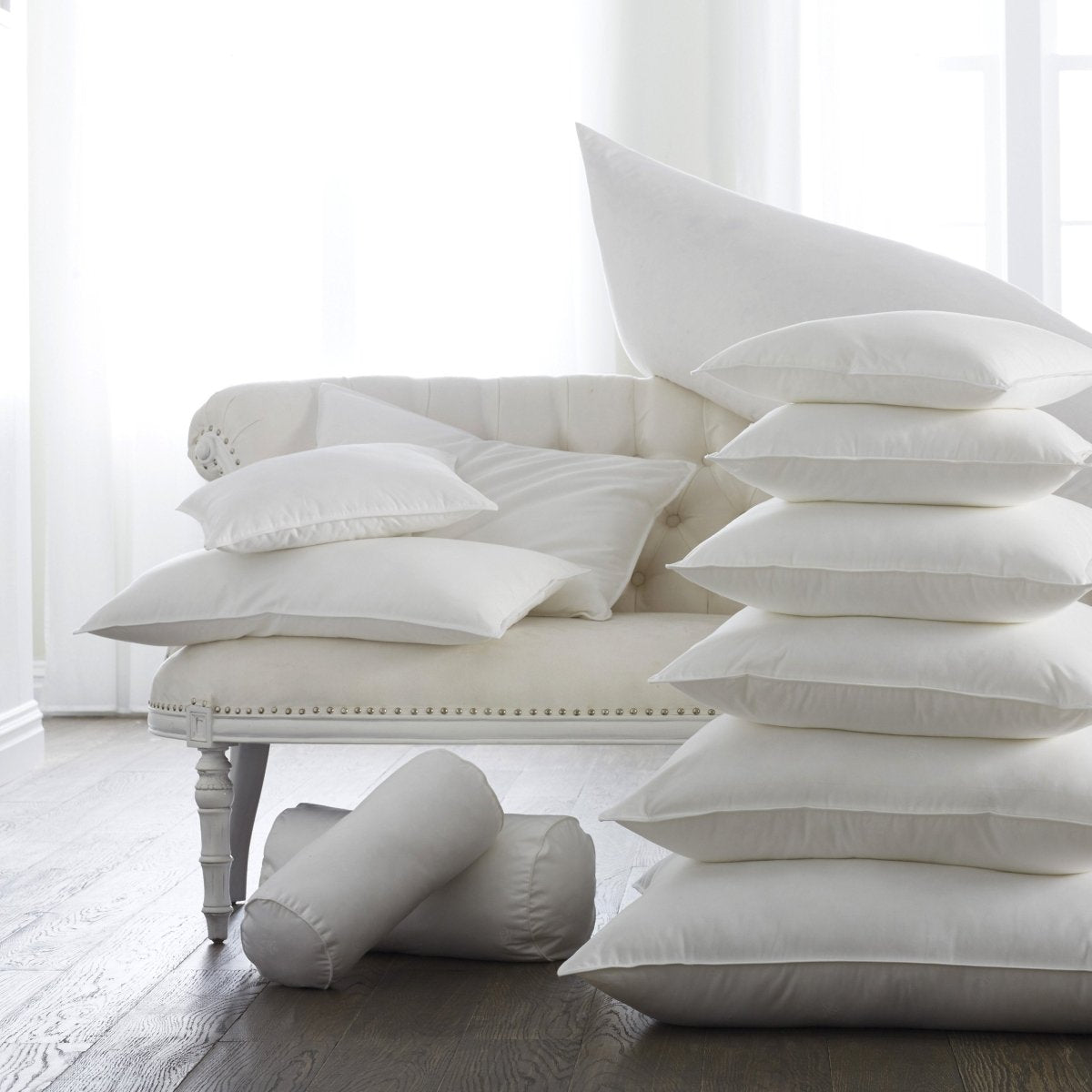 Feather Blend Pillow Inserts by Scandia Home | Fig Linens