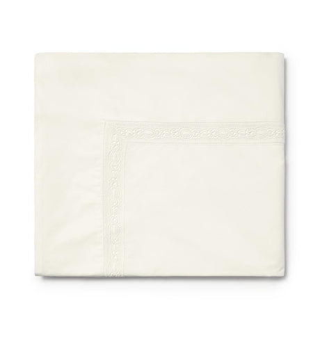 Ivory Giza 45 Lace Luxury Sheet Set by Sferra | Fig Linens