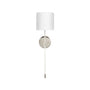 Bristow Acrylic & Nickel Sconce by Worlds Away | Fig Linens