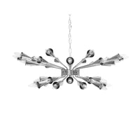 Thumbnail for Volanti Nickel Sputnik Chandelier by Worlds Away | Fig Linens