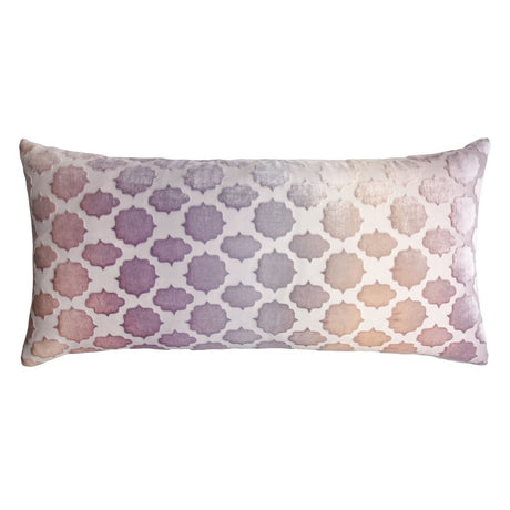 Opal Mod Fretwork Pillow by Kevin O'Brien Studio