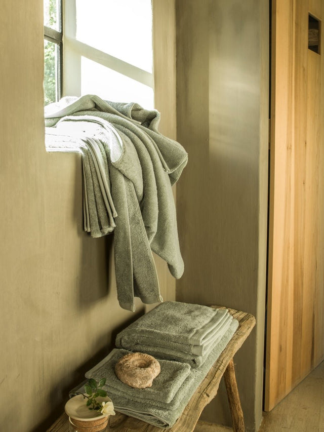 Essentiel Eucalyptus Bath Towels by Alexandre Turpault | Fig Linens