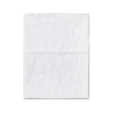 Fig Linens - Alexandre Turpault Bedding - Nouvelle Vague White Linen Flat Sheet