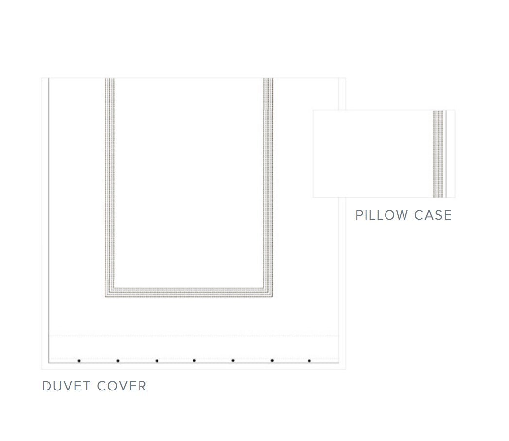 Fig Linens - Dea Fine Linens - Urban Bedding  - Duvet cover and cases