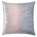 Moonstone Ombre Square Velvet Pillow by Kevin O'Brien Studio | Fig Linens