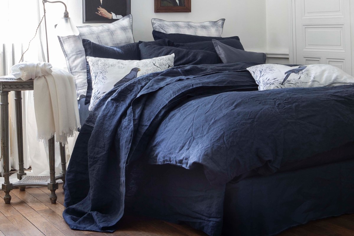 Fig Linens - Alexandre Turpault - Nouvelle Vague Midnight Bedding