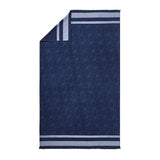 Croisiere Dark Blue Beach Towel by Alexandre Turpault | Fig Linens