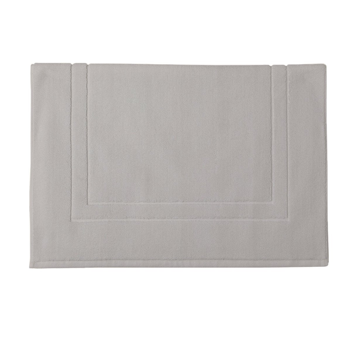 Ess-cadre Light Grey Bath Mat by Alexandre Turpault | Fig Linens 