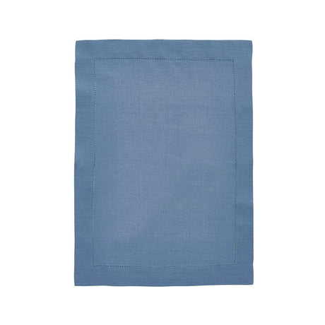 Fig Linens - Alexandre Turpault Table Linens - Florence Aegean Blue Placemat