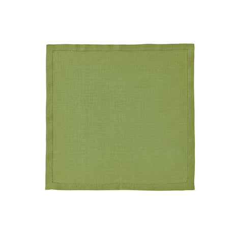 Fig Linens - Alexandre Turpault Table Linens - Florence Plane Tree Green Napkin