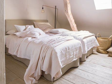 Nouvelle Vague Pink Bedding by Alexandre Turpault | Fig Linens