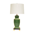 Bianca Malachite Urn Table Lamp by Worlds Away | Fig Linens and Home