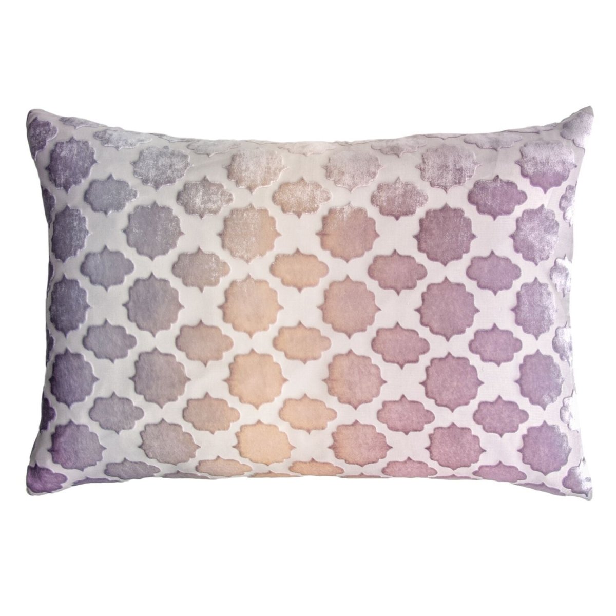 Opal Mod Fretwork Pillow by Kevin O'Brien Studio