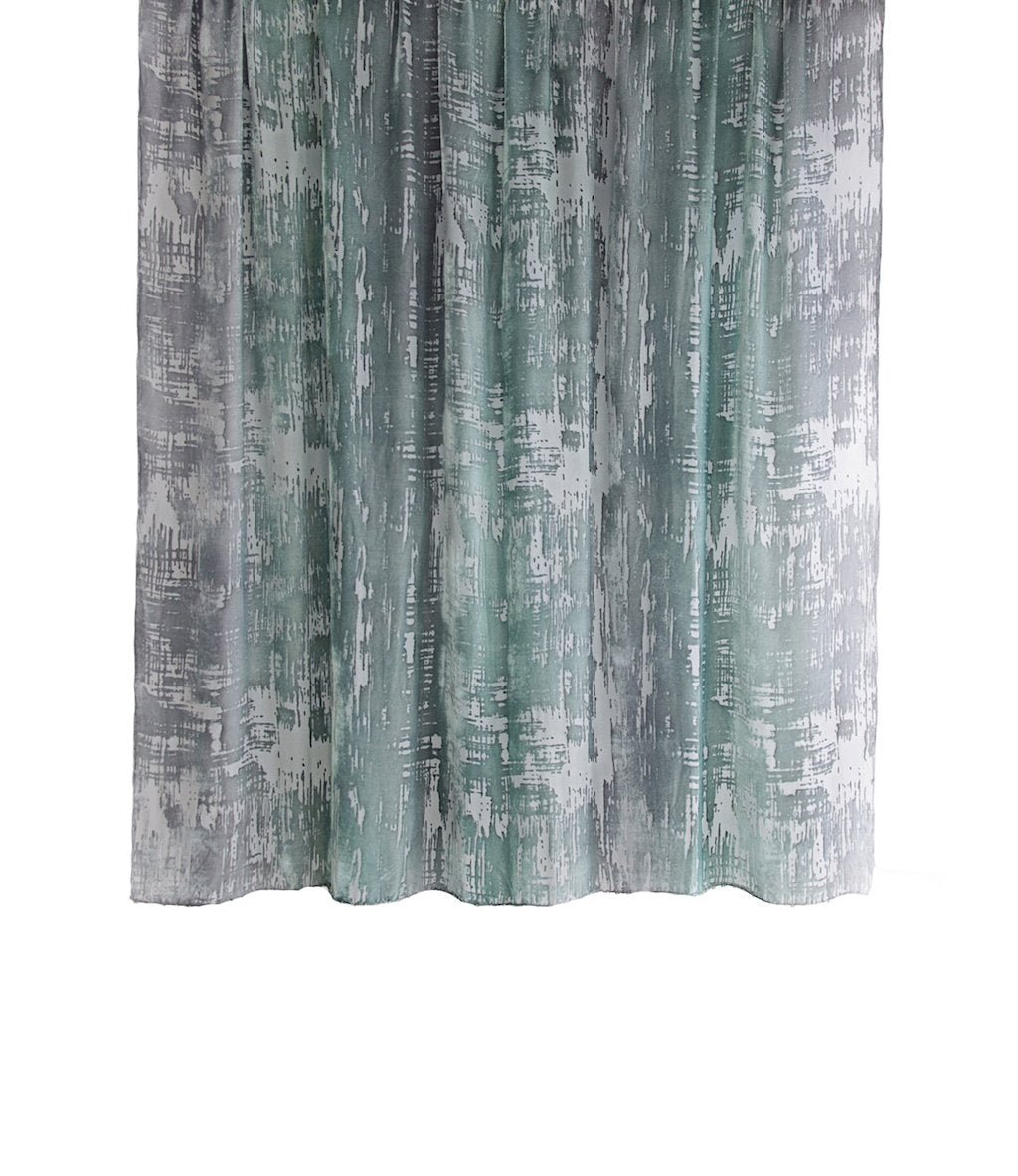 Jade Brush Stroke Velvet Throw by Kevin O'Brien Studio | Fig Linens