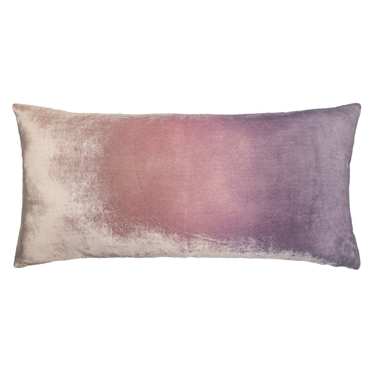 Opal Ombre Velvet Large Boudoir Pillow by Kevin O'Brien Studio | Fig Linens