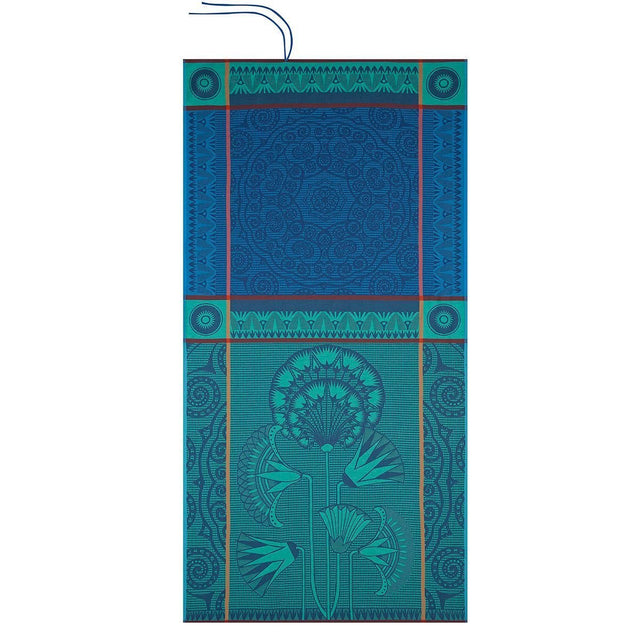 Holi Sapphire Beach Towel by Le Jacquard Français | Fig Linens