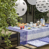 Nature Urbaine Electric Coated Table Linens by Le Jacquard Français - Fig Linens