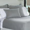 Tessa Light Grey Coverlet & Pillows by Lili Alessandra | Fig Linens