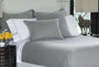 Tessa Light Grey Coverlet & Pillows by Lili Alessandra | Fig Linens