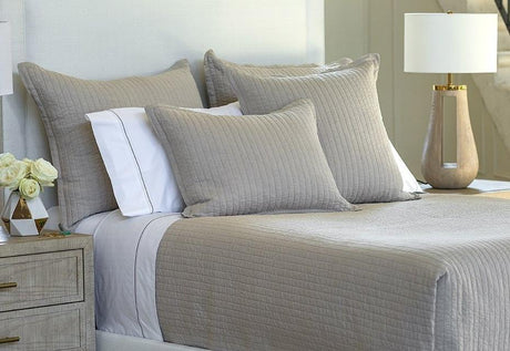 Tessa Raffia Coverlet & Pillows by Lili Alessandra | Fig Linens