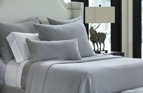 Chevron Grey Blanket & Pillows by Lili Alessandra | Fig Linens 