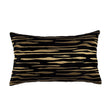 Lili Alessandra Decorative Pillow - Zara Black and Gold Pillow at Fig Linens and Home