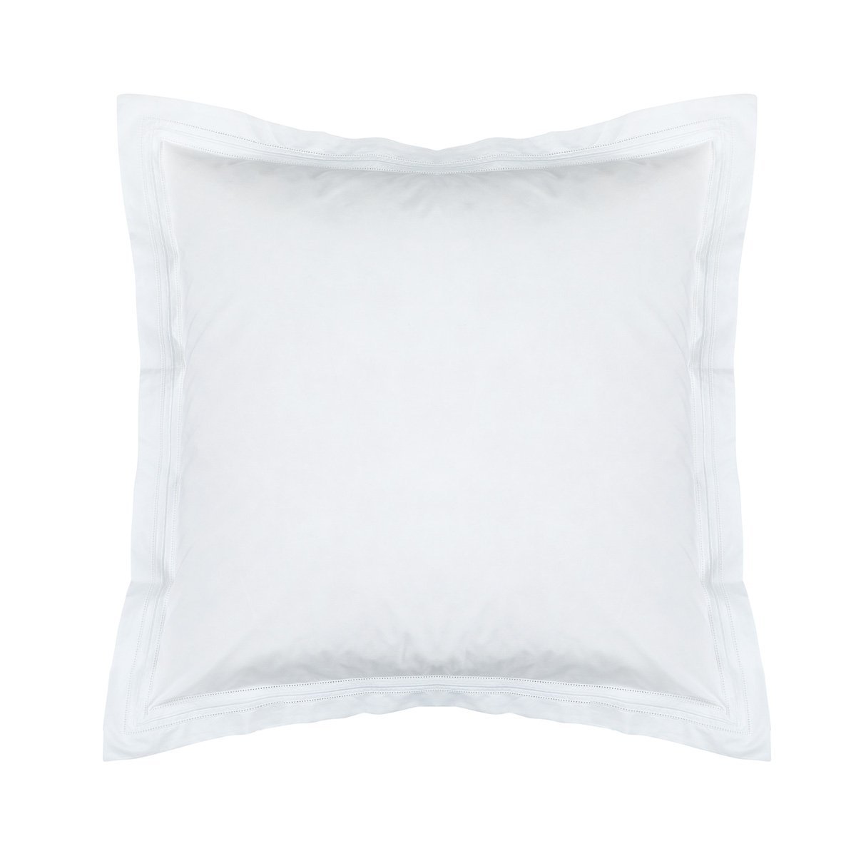 Fig Linens - Lili Alessandra Bedding - Bella White Euro Sham