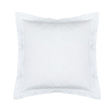 Fig Linens - Lili Alessandra Bedding - Bella White Euro Sham