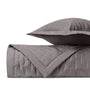 FIL COUPE Quilted Coverlet in Chrome by Home Treasures at Fig Linens and Home