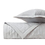 FIL COUPE Quilted Coverlet in Pebble by Home Treasures at Fig Linens and Home