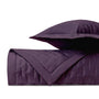 FIL COUPE Quilted Coverlet in Purple by Home Treasures at Fig Linens and Home