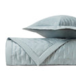 FIL COUPE Quilted Coverlet in Sion Blue by Home Treasures at Fig Linens and Home