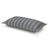 Lumbar Pillow - Souveraine Silver Cushion Cover by Le Jacquard Francais