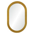 Cosmopolitan Gold Capsule Wall Mirror by Jamie Drake | Fig Linens