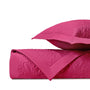 KASHMIR Quilted Coverlet in Bright Pink by Home Treasures at Fig Linens and Home