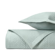 KOMODO Quilted Coverlet in Eucalipto by Home Treasures at Fig Linens and Home