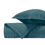 L'AVENUE Quilted Coverlet in Teal by Home Treasures at Fig Linens and Home