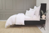 Langston White Bamboo Bedding by Pom Pom at Home