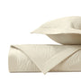 LAUREL Quilted Coverlet in Ivory by Home Treasures at Fig Linens and Home