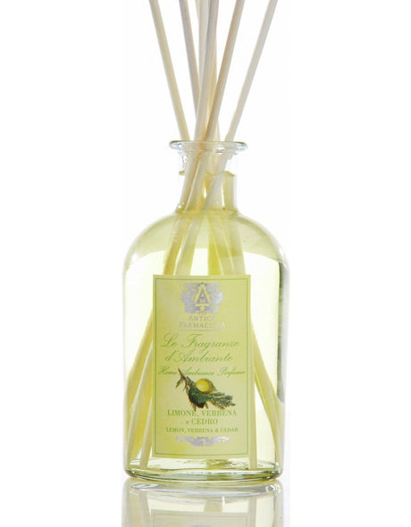 Lemon, Verbena & Cedar 250ml Diffuser by Antica Farmacista | Fig Linens and Home