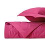 LUCIANA Quilted Coverlet in Bright Pink by Home Treasures at Fig Linens and Home