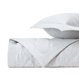 LUCIANA Quilted Coverlet in White by Home Treasures at Fig Linens and Home