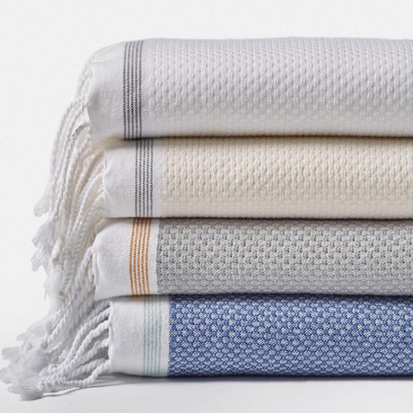 Mediterranean Organic Bath Towels by Coyuchi - Fig Linens