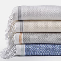 Thumbnail for Mediterranean Organic Bath Towels by Coyuchi - Fig Linens