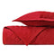 MESA Quilted Coverlet in Bright Red by Home Treasures at Fig Linens and Home