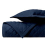 MESA Quilted Coverlet in Navy Blue by Home Treasures at Fig Linens and Home