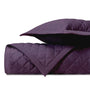 MESA Quilted Coverlet in Purple by Home Treasures at Fig Linens and Home