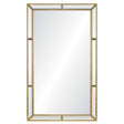 Burnished Gold Leaf Wall Mirror by Mirror Home | Fig Linens 