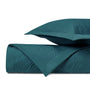 MYSTIQUE Quilted Coverlet in Teal by Home Treasures at Fig Linens and Home